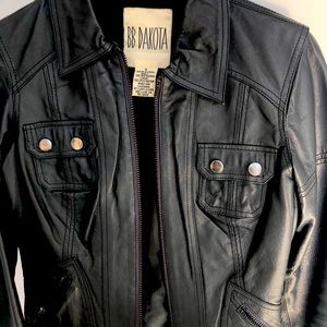 Genuine leather BB Dacota women jacket Small